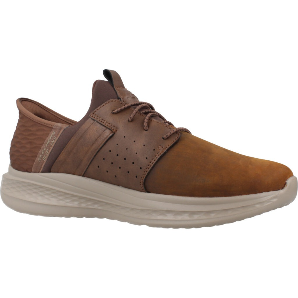 SKECHERS SLIP-INS SLADE - ZACHARY en color MARRON (5)