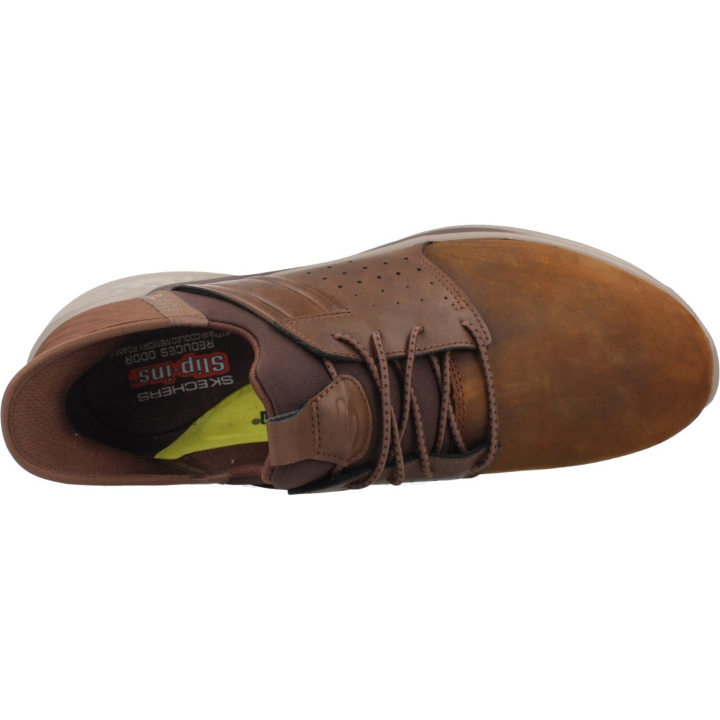 SKECHERS SLIP-INS SLADE - ZACHARY en color MARRON (7)