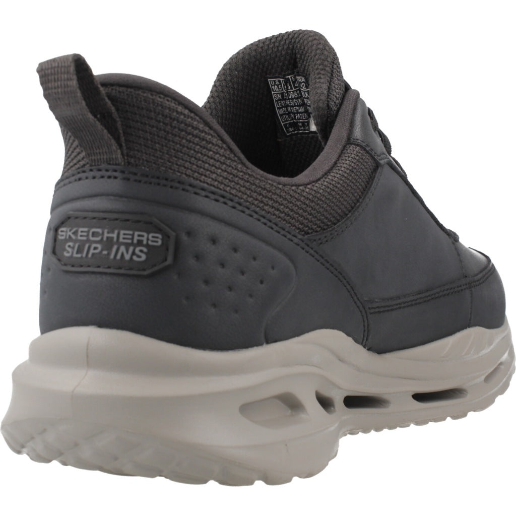 SKECHERS ARCH FIT ORVAN - MOXLEY en color NEGRO (3)
