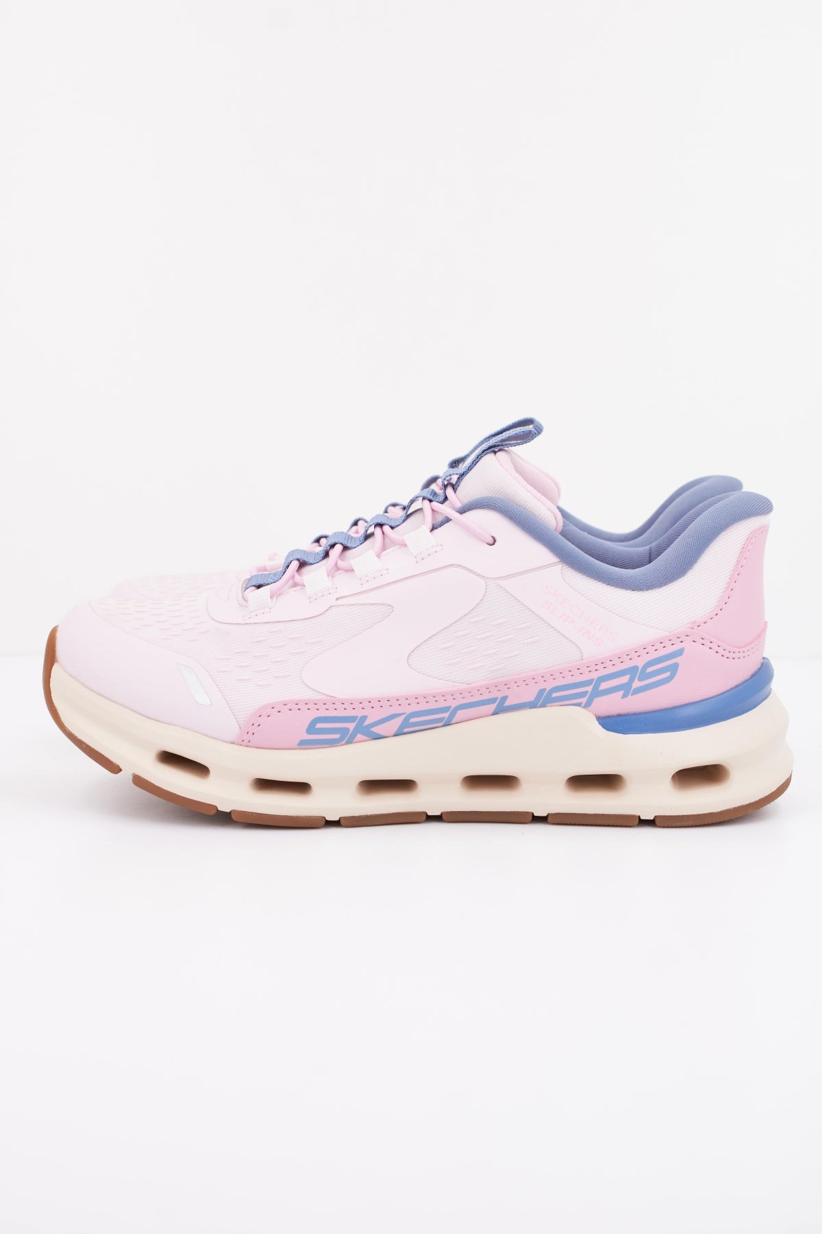 SKECHERS GLIDE STEP VISTA LANE en color ROSA (1)