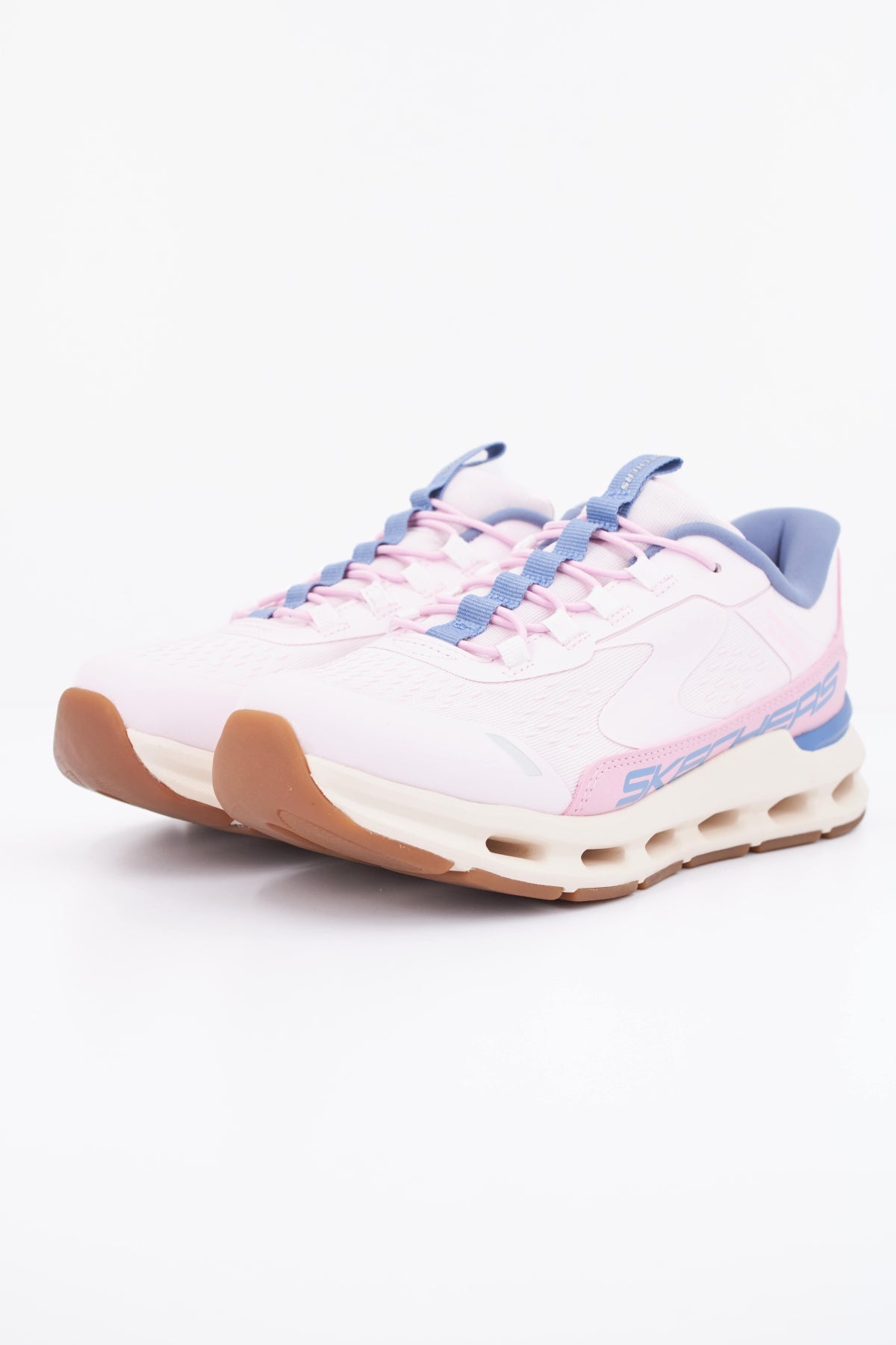 SKECHERS GLIDE STEP VISTA LANE en color ROSA (2)