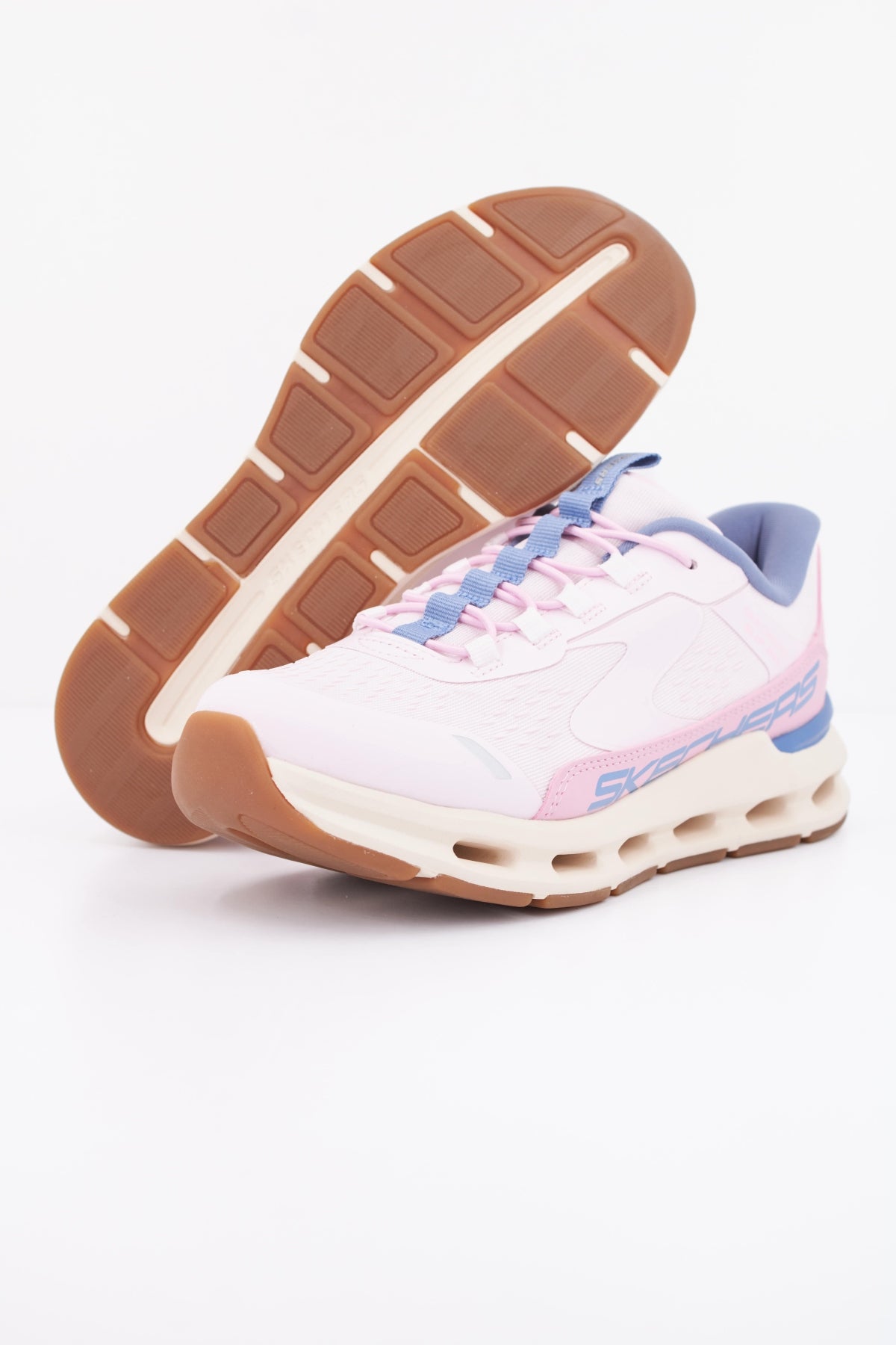 SKECHERS GLIDE STEP VISTA LANE en color ROSA (5)