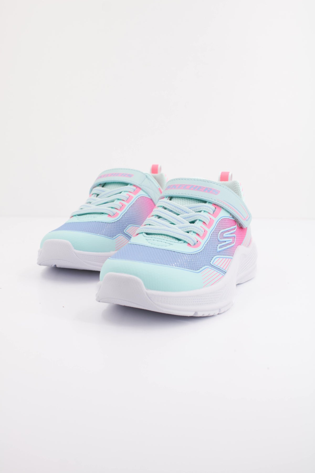 SKECHERS MICROSPEC ADVANCE OASIS POINT en color AZUL (2)