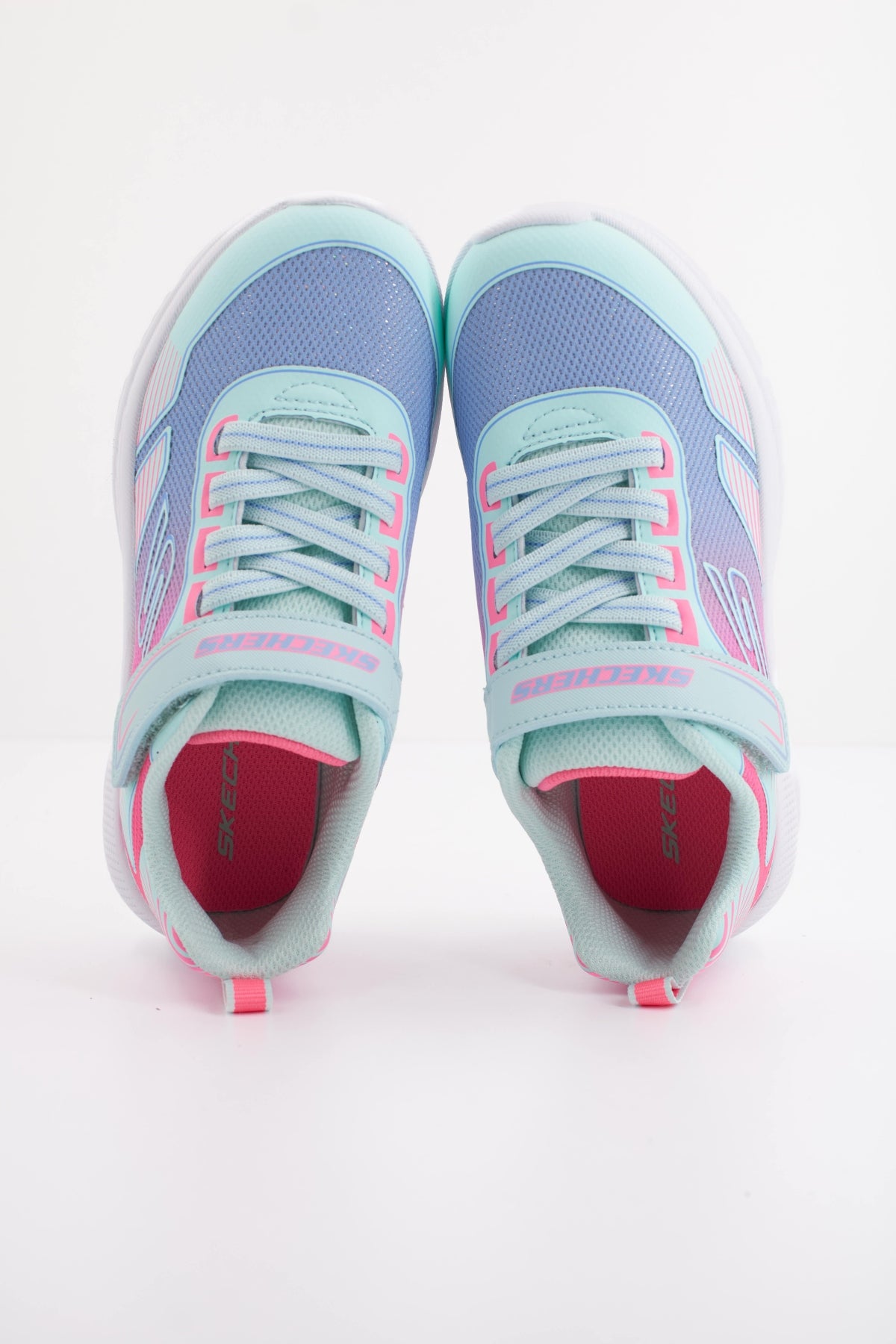SKECHERS MICROSPEC ADVANCE OASIS POINT en color AZUL (3)