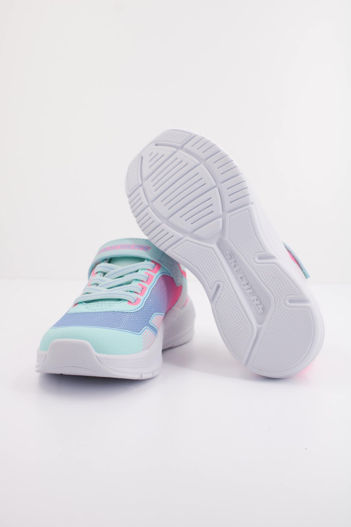 SKECHERS MICROSPEC ADVANCE OASIS POINT en color AZUL (5)
