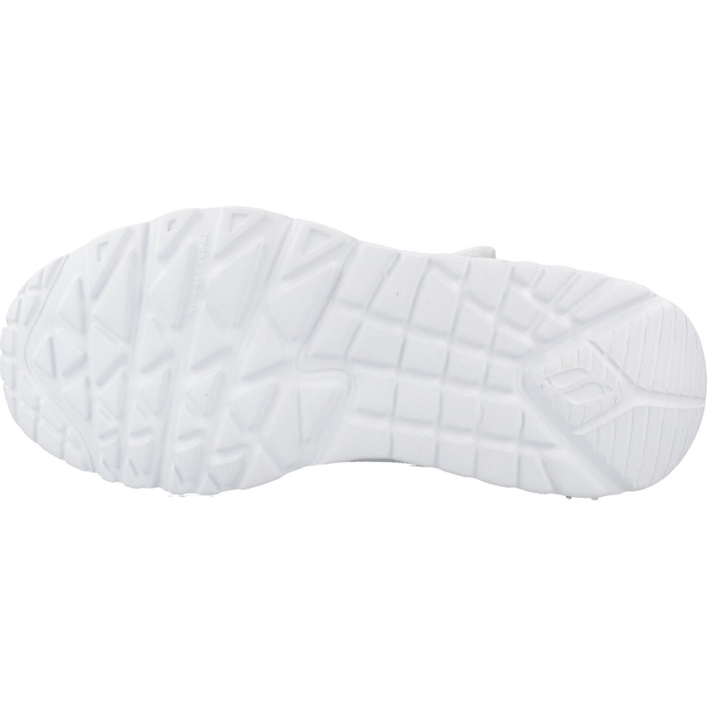 SKECHERS UNO LITE HEART CRAZE en color BLANCO (6)