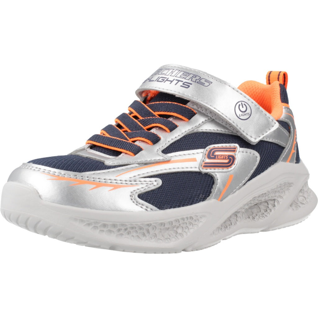SKECHERS METEORLIGHTSGLOWS en color GRIS (1)
