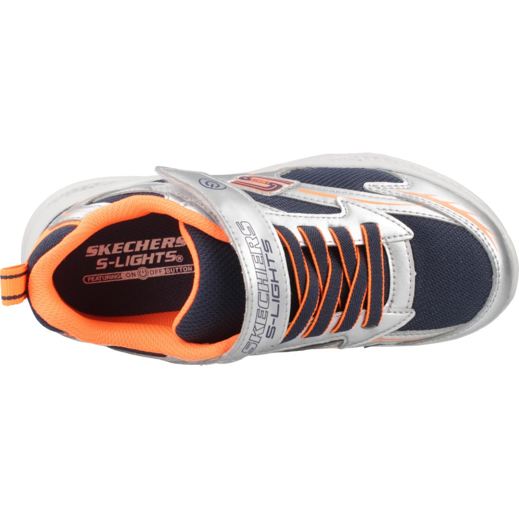 SKECHERS METEORLIGHTSGLOWS en color GRIS (7)