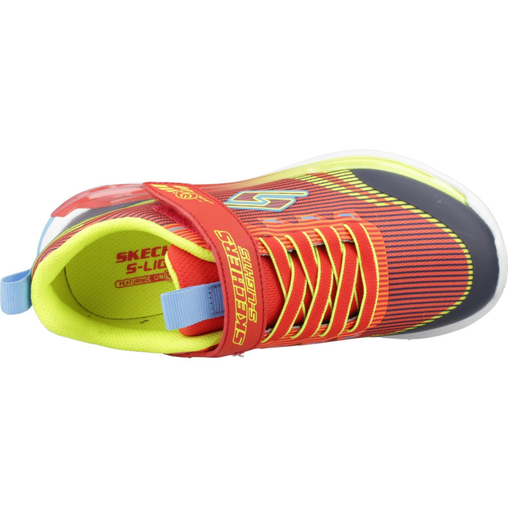 SKECHERS LIGHTS TRINAMICS . en color ROJO (7)