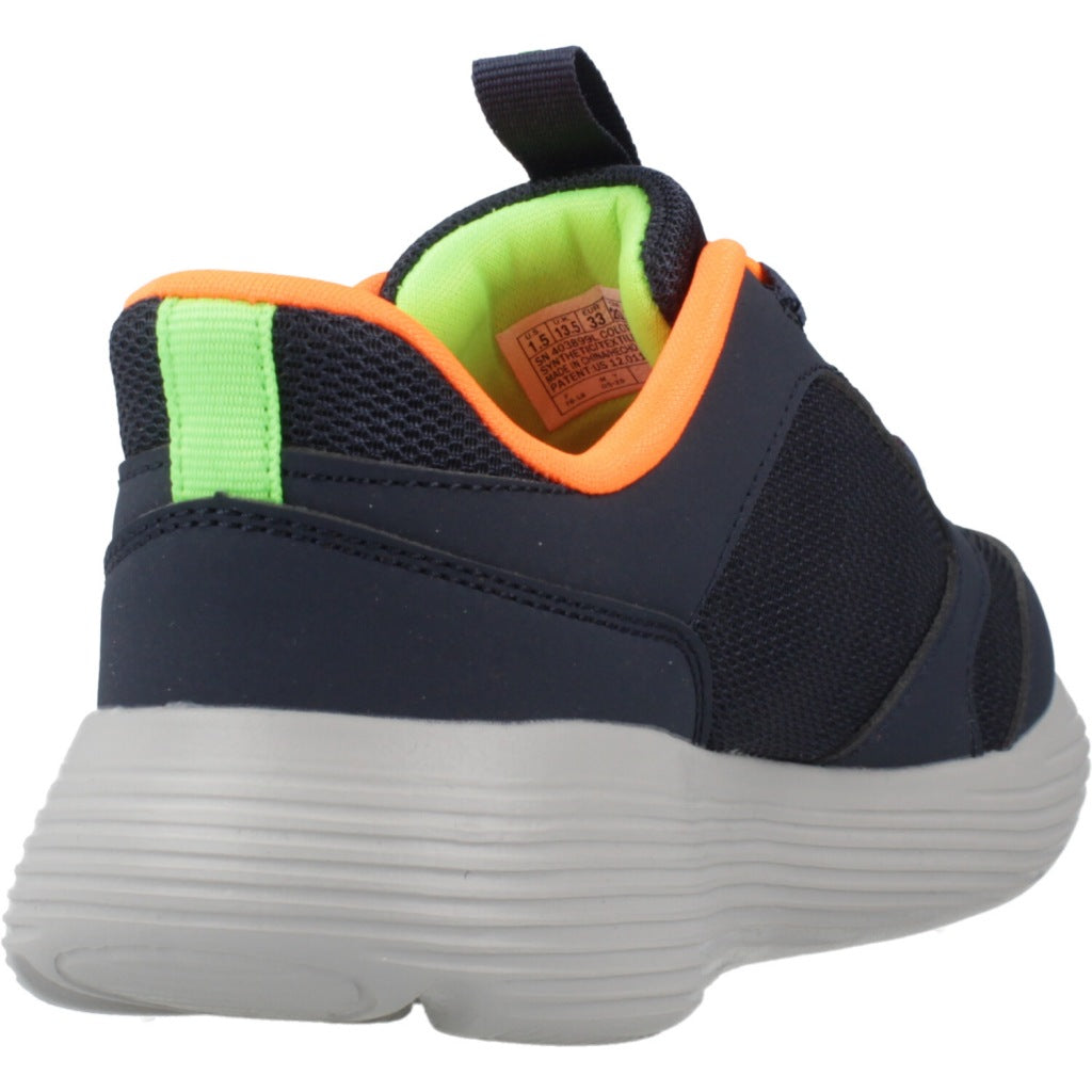 SKECHERS SLIP-INS GO RUN V TURBO BRISK en color AZUL (3)