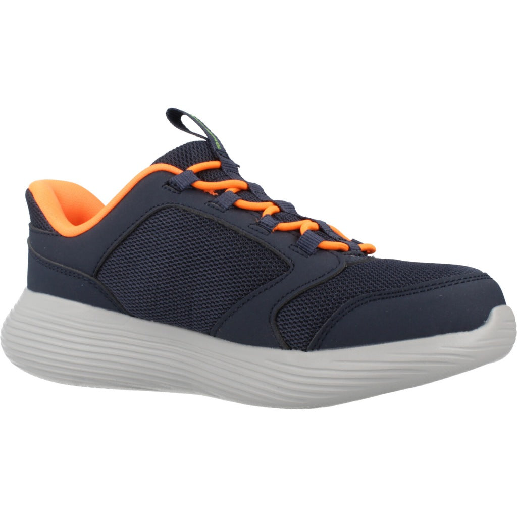SKECHERS SLIP-INS GO RUN V TURBO BRISK en color AZUL (5)