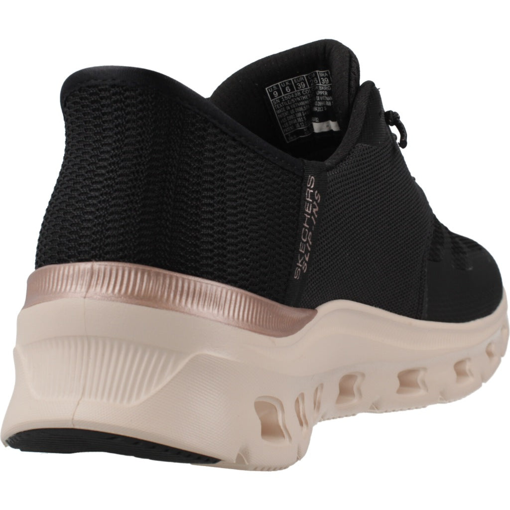SKECHERS GLIDE-STEP PRO RADIANT STRI en color NEGRO (3)