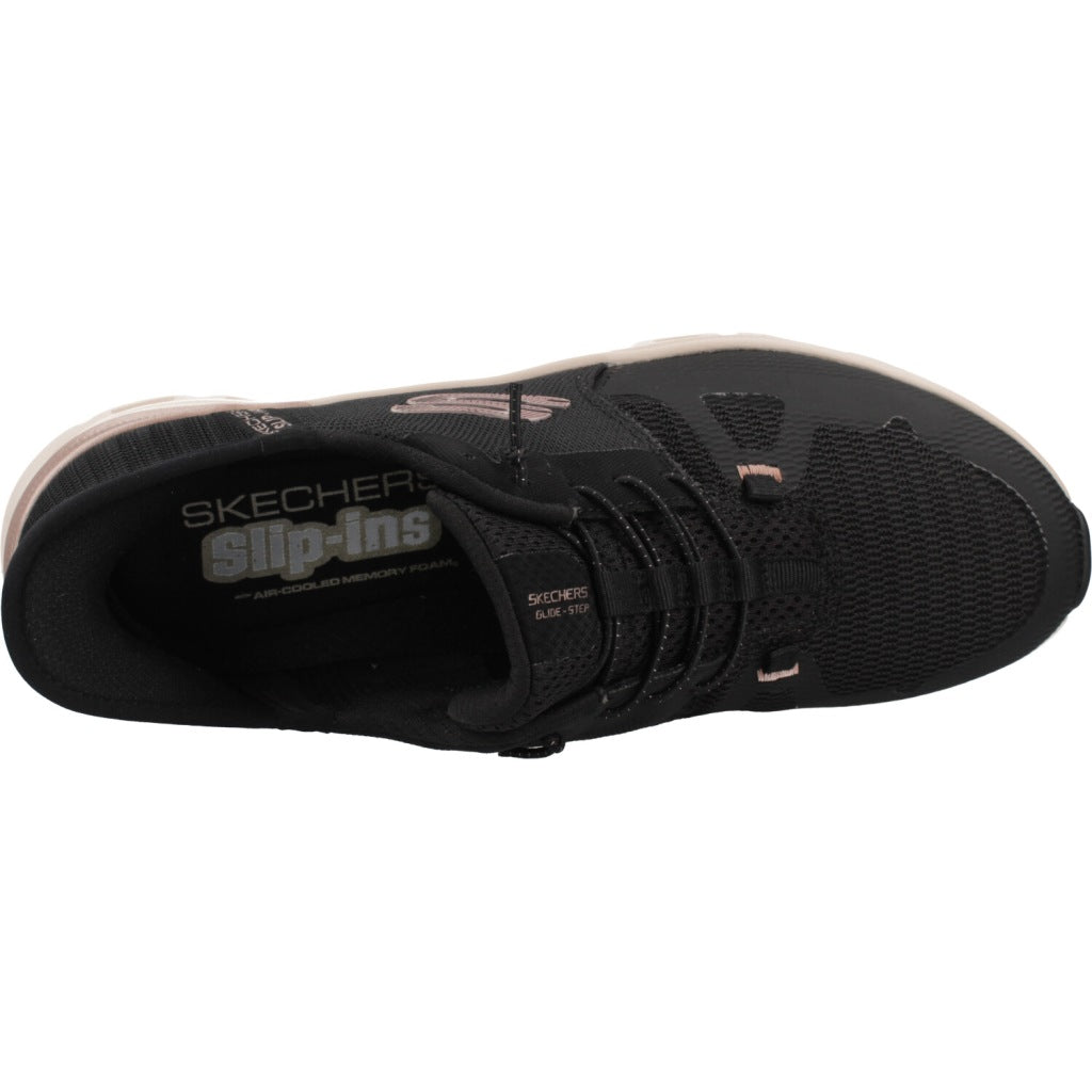 SKECHERS GLIDE-STEP PRO RADIANT STRI en color NEGRO (7)