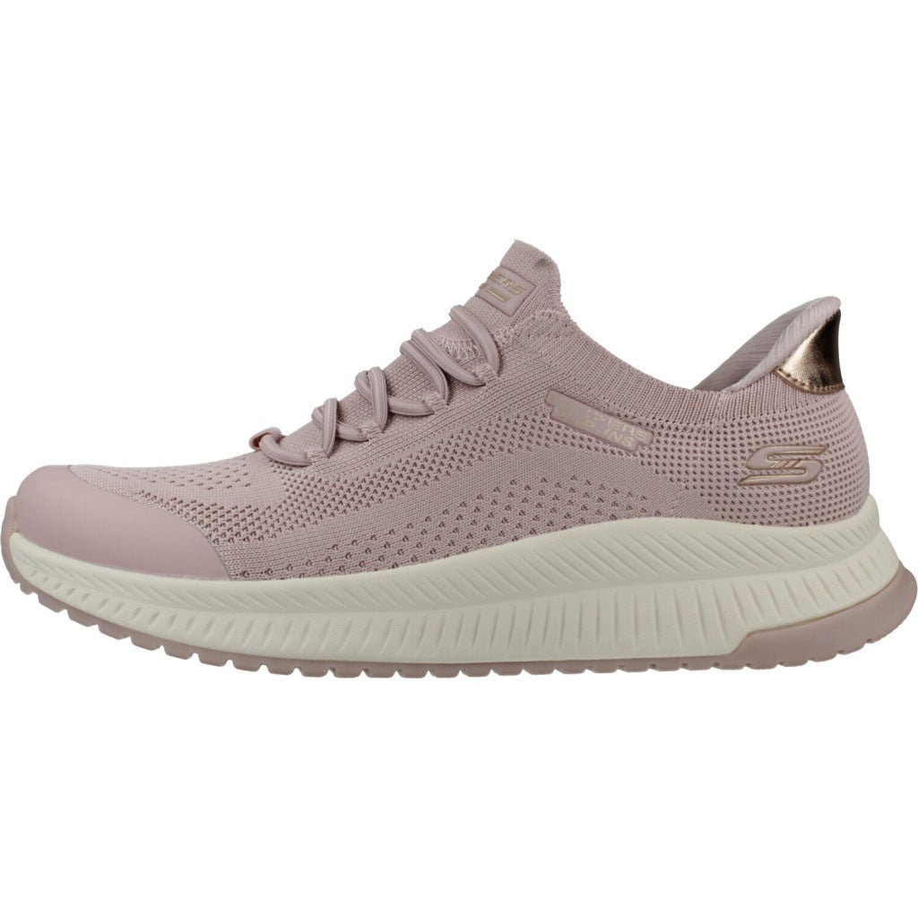 SKECHERS SLIP-INS BOBS SQUAD DIRE STEP en color ROSA (2)