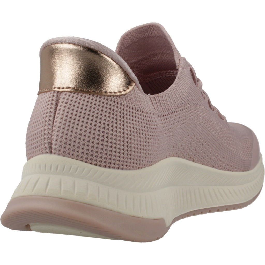SKECHERS SLIP-INS BOBS SQUAD DIRE STEP en color ROSA (3)