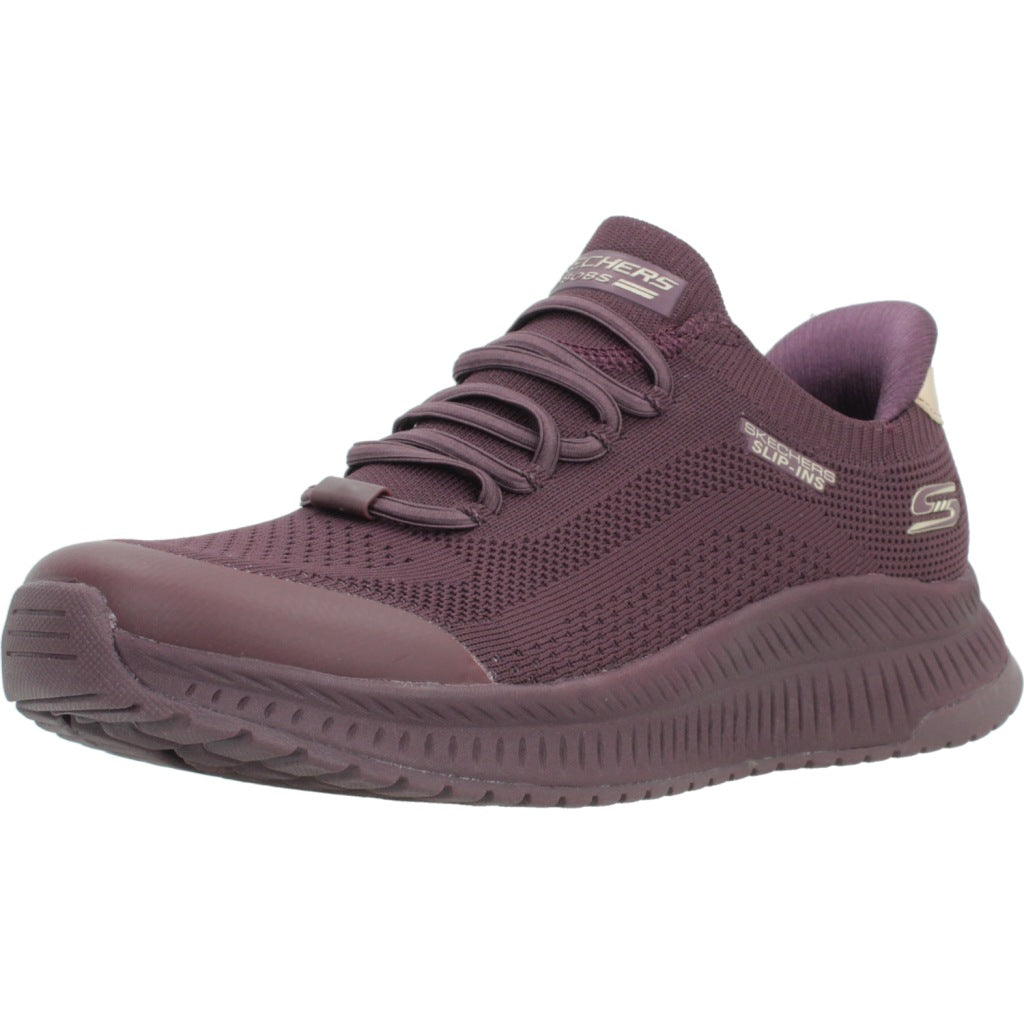 SKECHERS S BOBS SQUAD DIRE STEP en color BURDEOS (1)