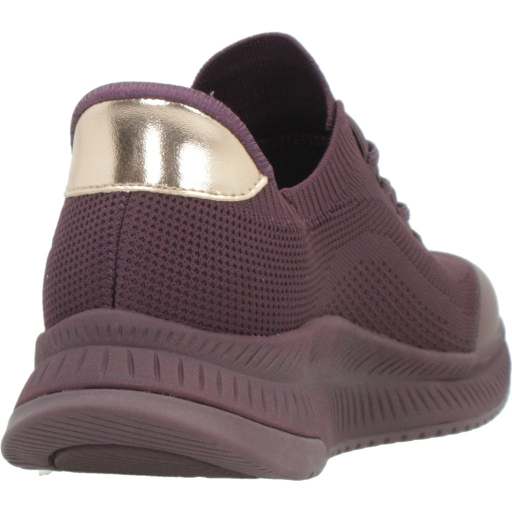 SKECHERS S BOBS SQUAD DIRE STEP en color BURDEOS (3)