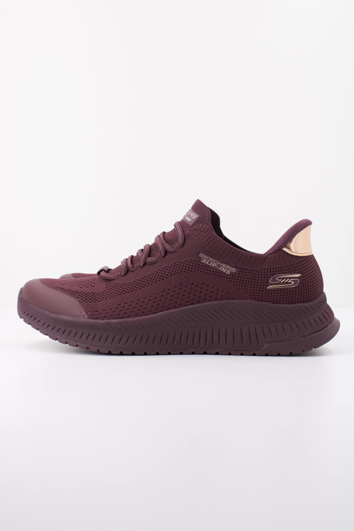 SKECHERS S BOBS SQUAD DIRE STEP en color BURDEOS (1)