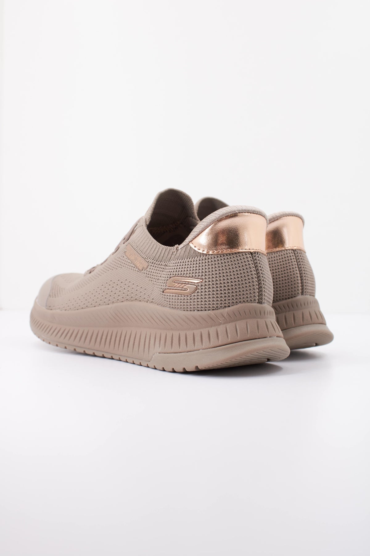 SKECHERS S BOBS SQUAD DIRE STEP en color MARRON (4)