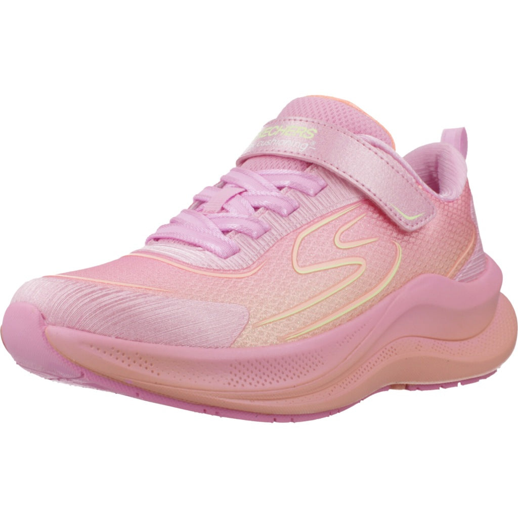 SKECHERS MAX CUSHIONING ASCEND SMOOT en color ROSA (1)