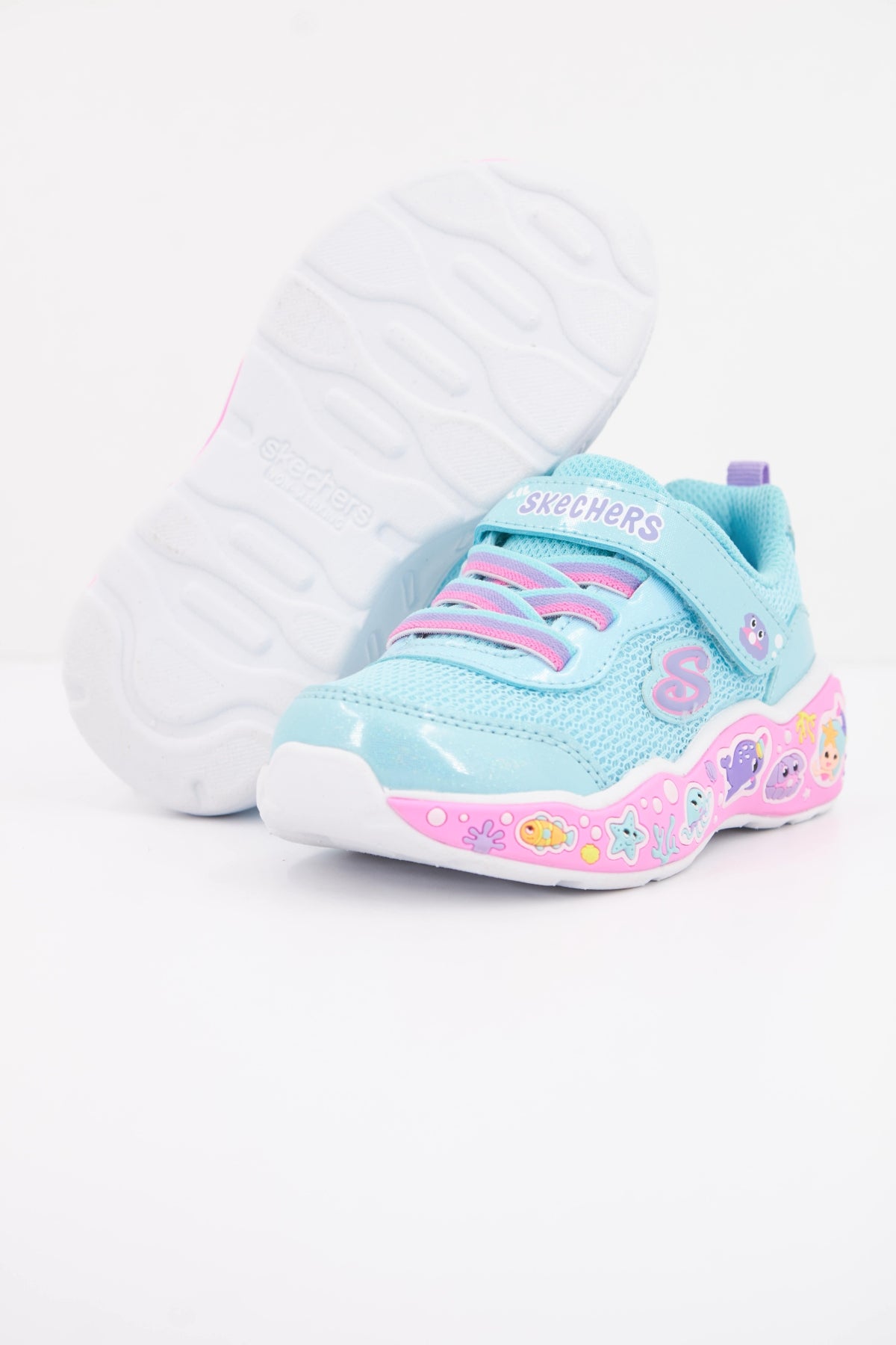 SKECHERS PLAY SCENE FUN SQUAD en color AZUL (5)