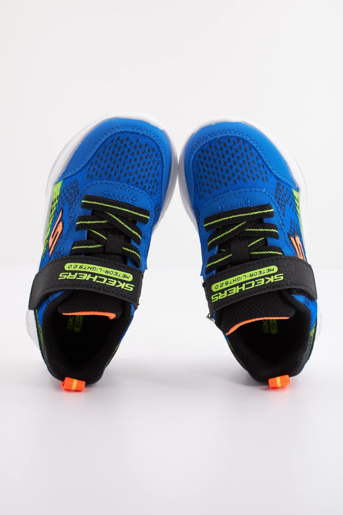 SKECHERS METEOR LIGHTS en color AZUL (3)