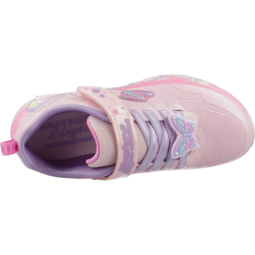 SKECHERS BUTTERFLY BLISS en color ROSA (7)
