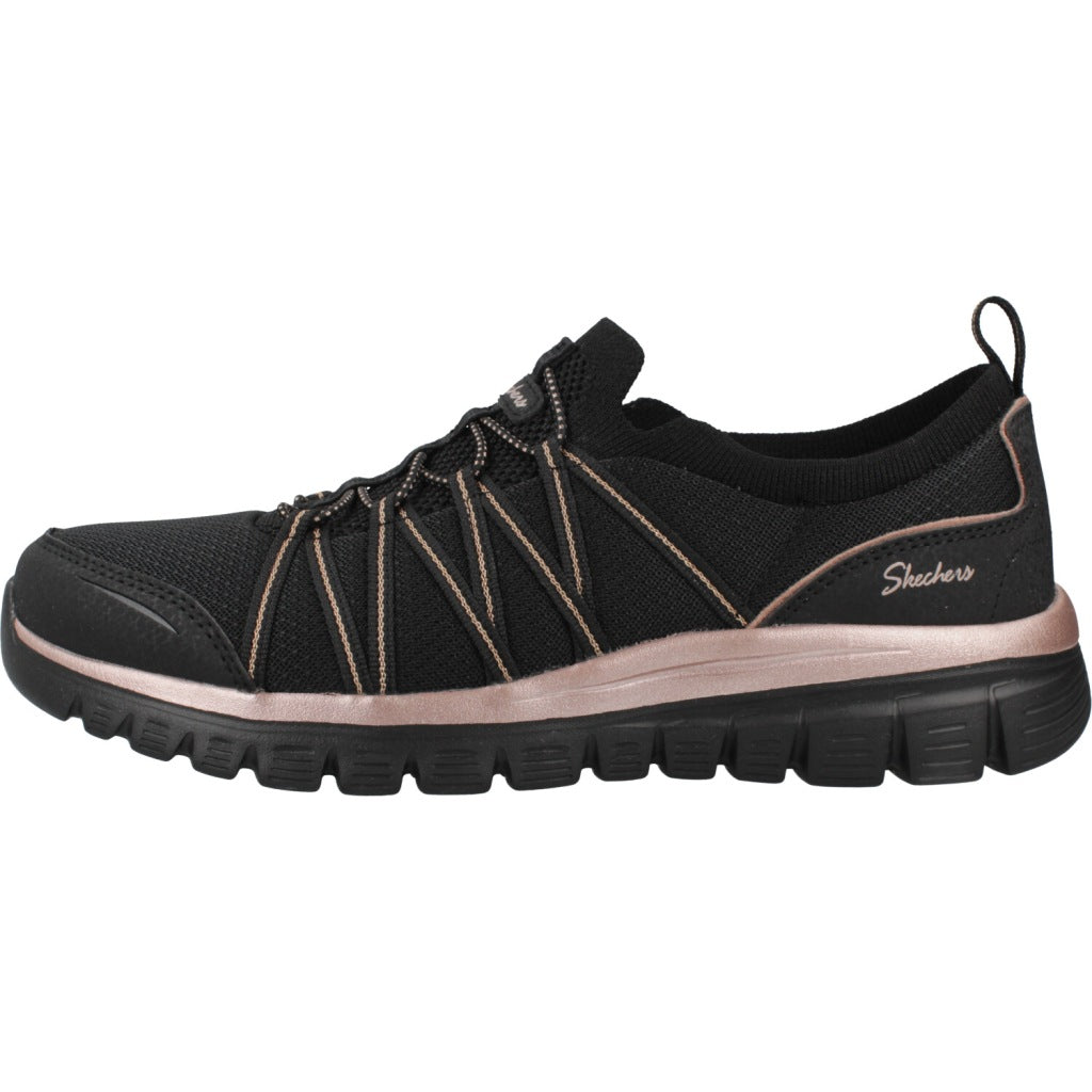 SKECHERS GRACEFUL PURECRUSH en color NEGRO (2)