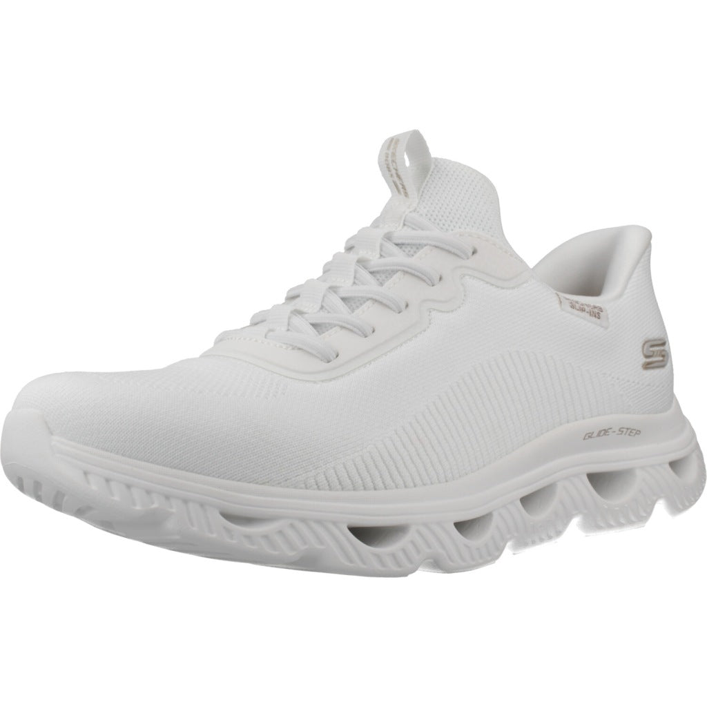 SKECHERS SLIP-INS BOBS ARC WAVES en color BLANCO (1)