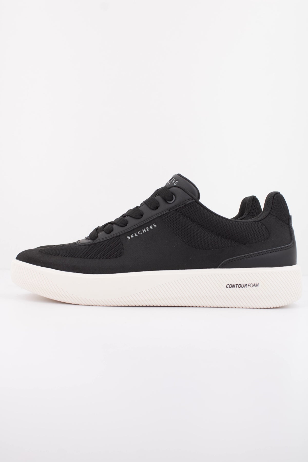 SKECHERS ARCH FIT COURT BREAK COMODO en color NEGRO (1)