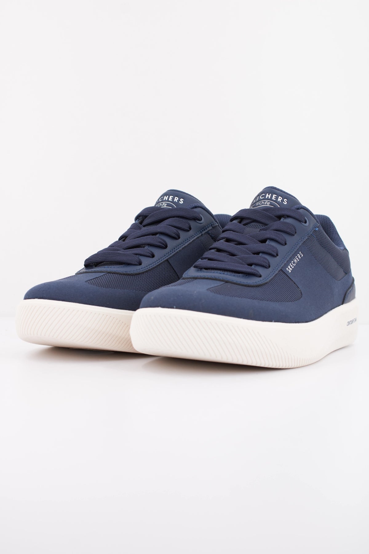 SKECHERS ARCH FIT COURT BREAK COMODO en color AZUL (2)