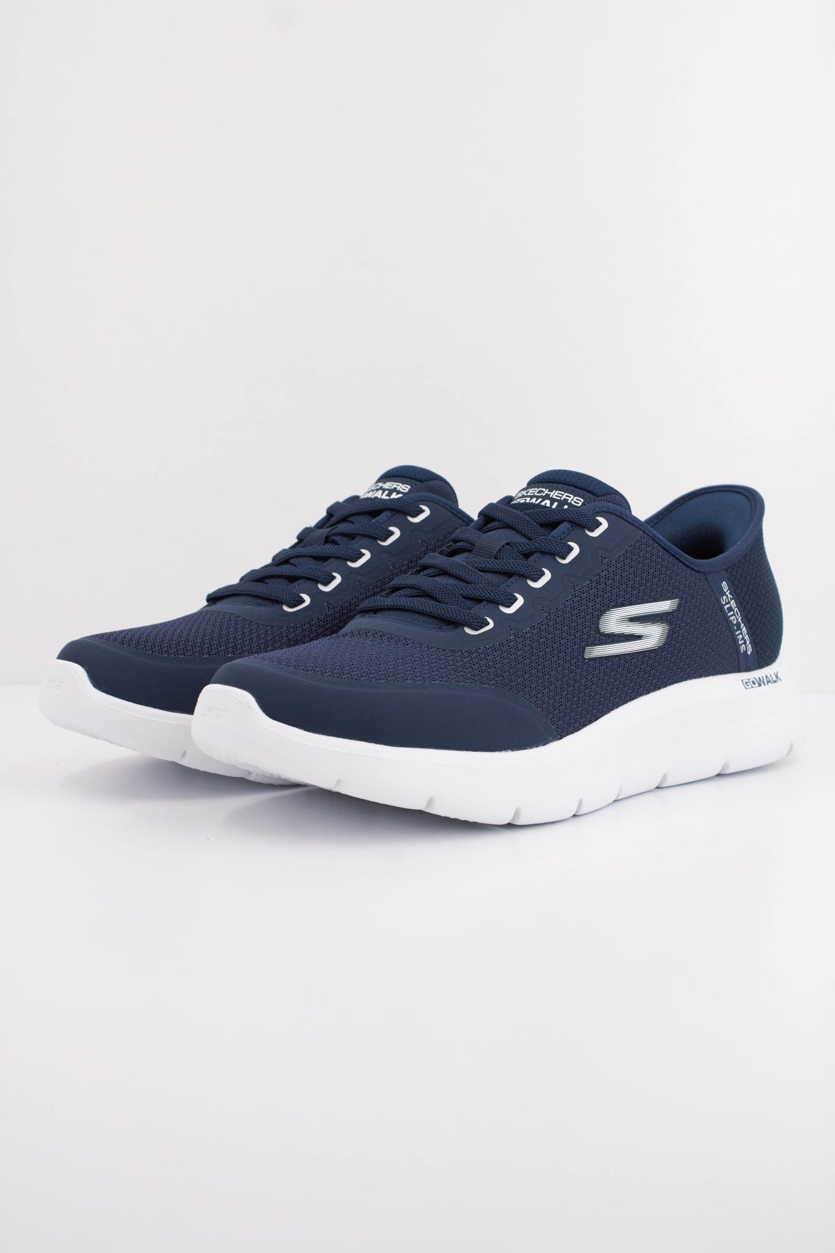 SKECHERS SLIP-INS GO WALK FLEX NETRO en color AZUL (2)