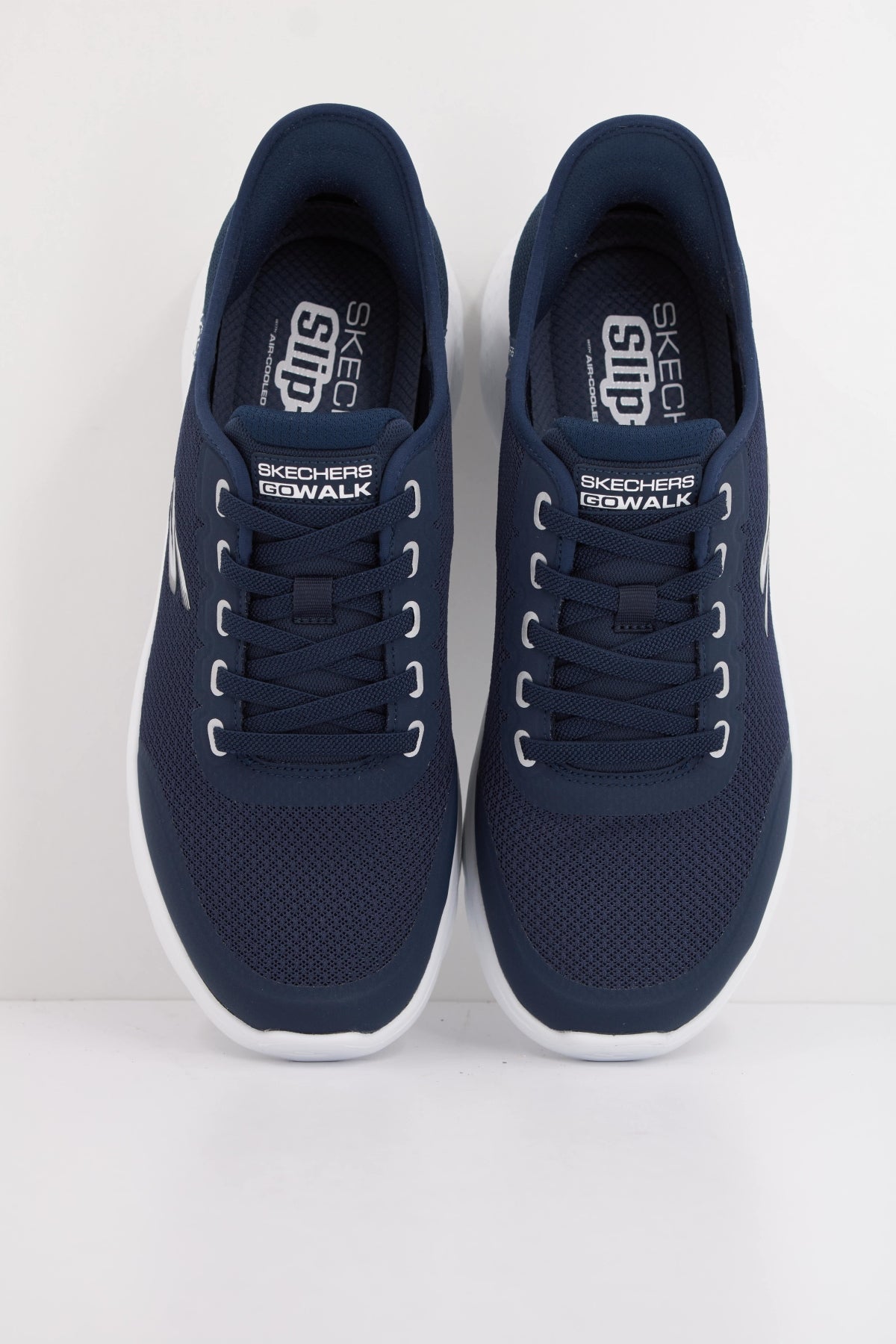 SKECHERS SLIP-INS GO WALK FLEX NETRO en color AZUL (3)