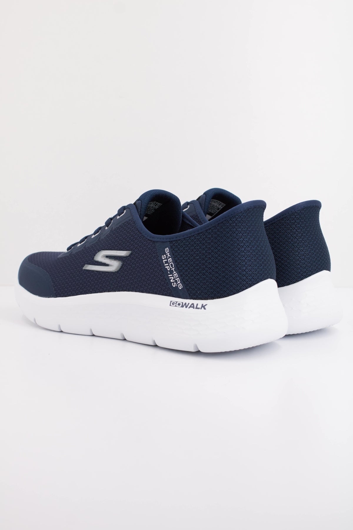 SKECHERS SLIP-INS GO WALK FLEX NETRO en color AZUL (4)