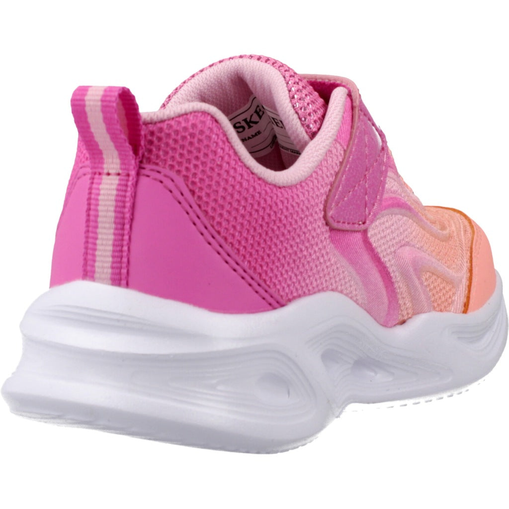 SKECHERS SOLA GLOW en color ROSA (3)