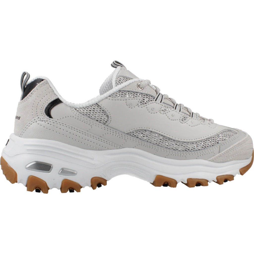 SKECHERS D LITES STELLAR SHIMMER en color BEIS (4)