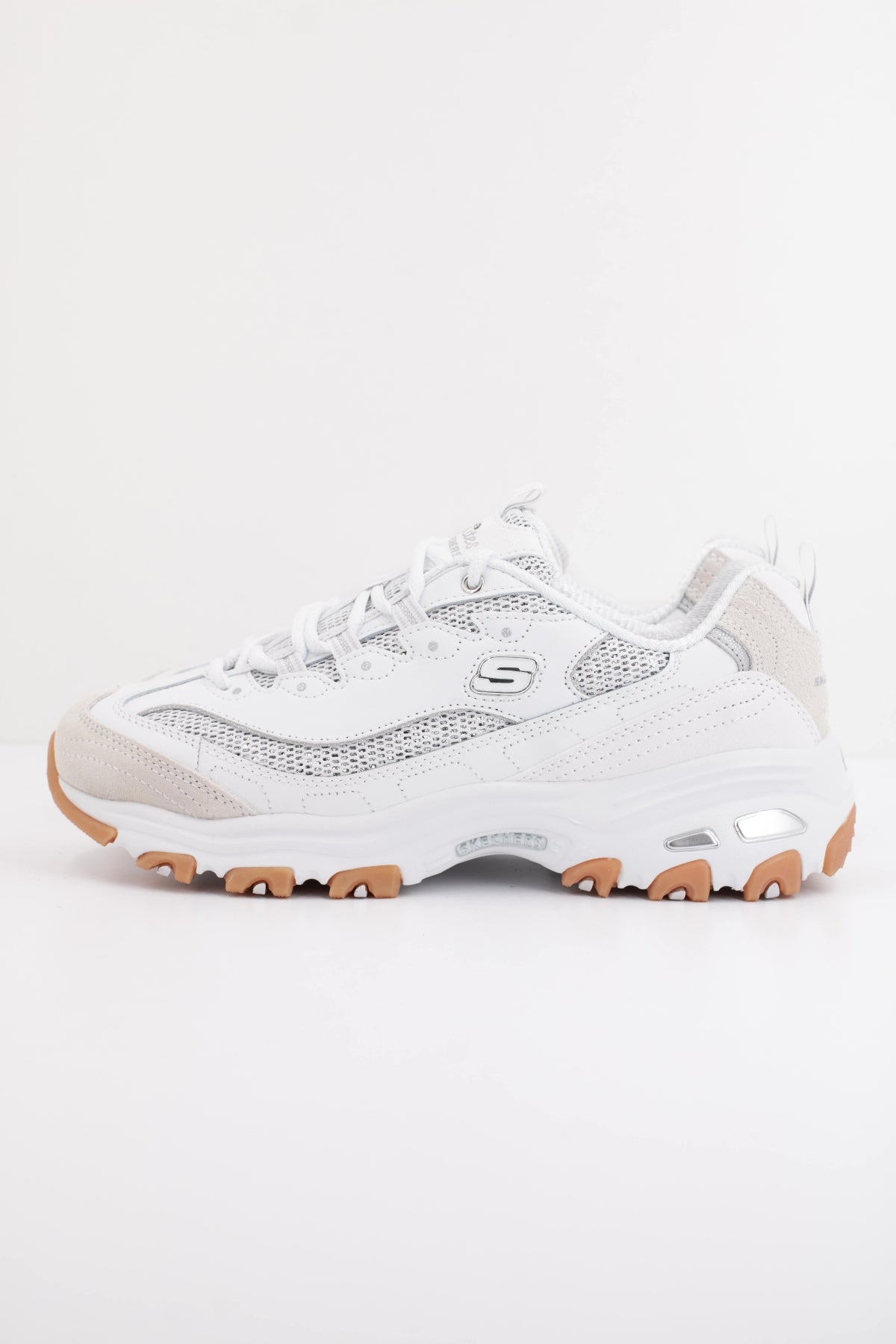 SKECHERS D LITES STELLAR SHIMMER en color BLANCO (1)
