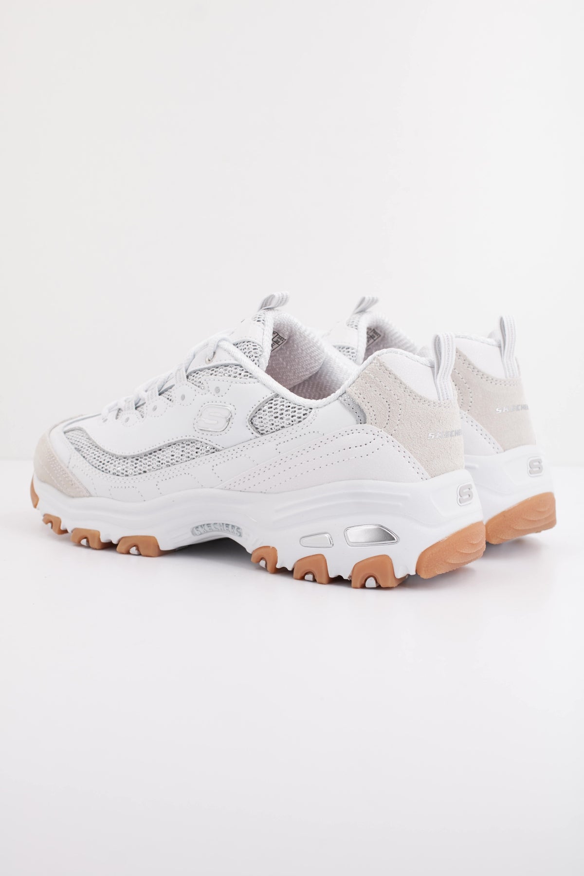 SKECHERS D LITES STELLAR SHIMMER en color BLANCO (4)