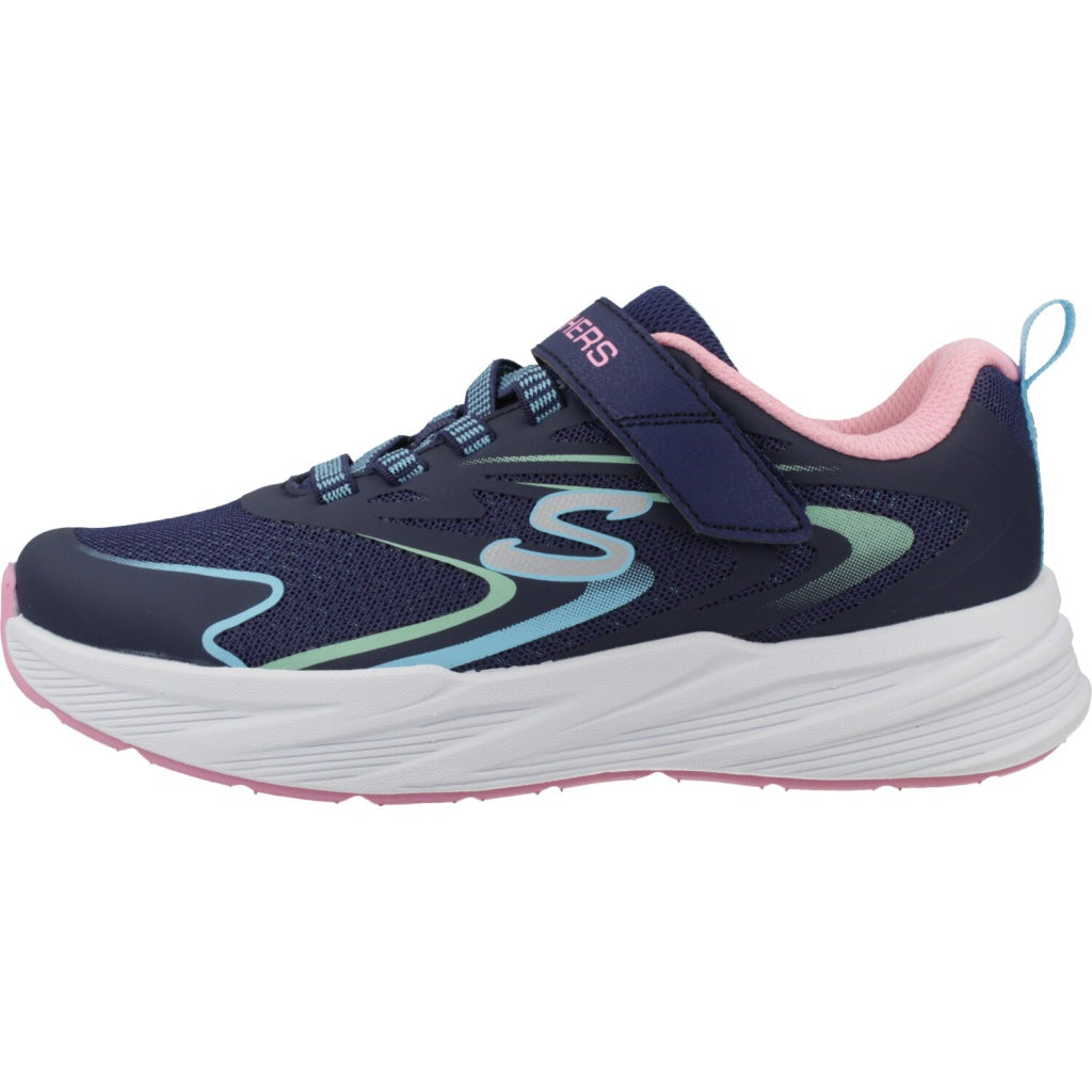 SKECHERS MICROSPEC TREAD HYPER SPEED en color AZUL (2)