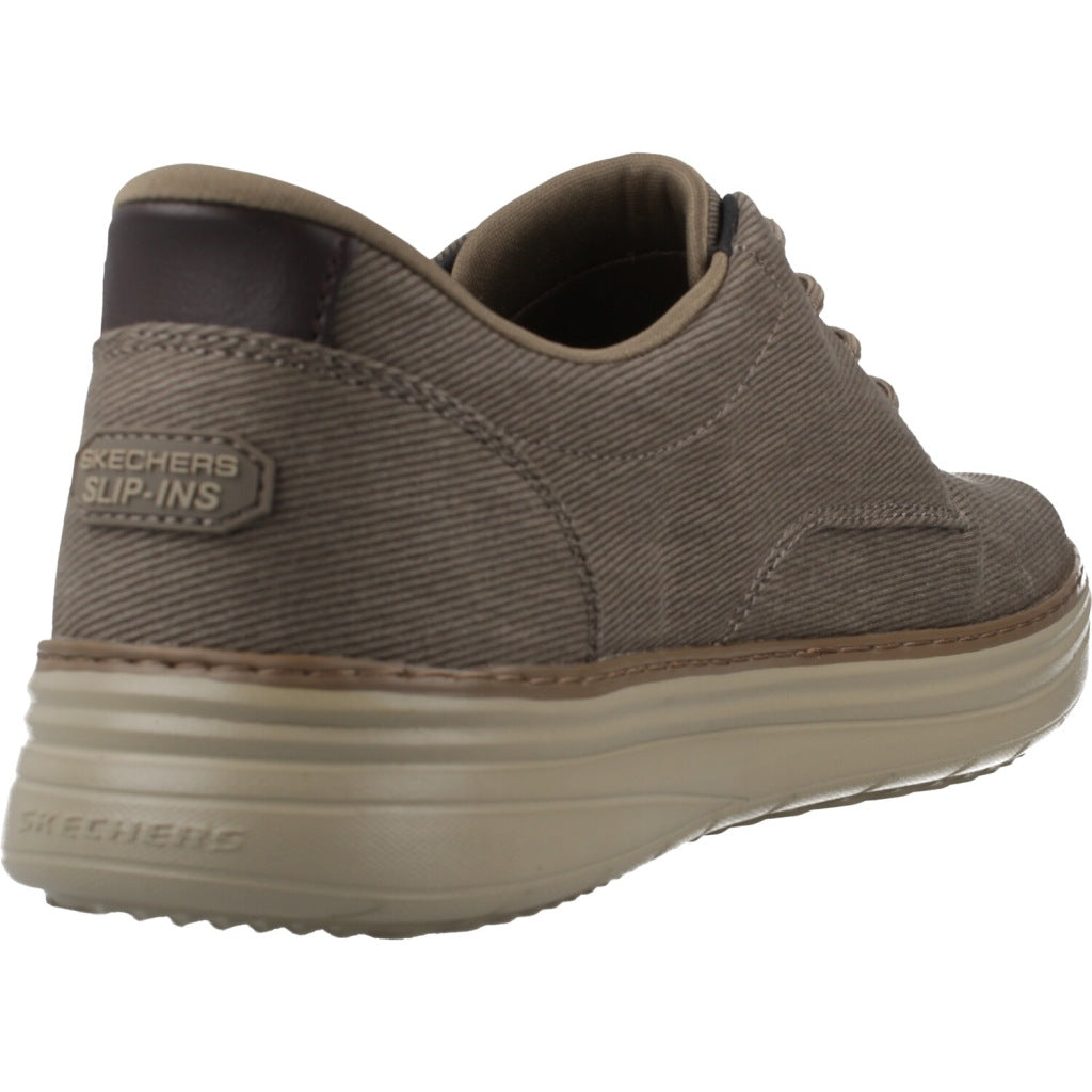 SKECHERS HYLAND JUSTINO en color MARRON (3)