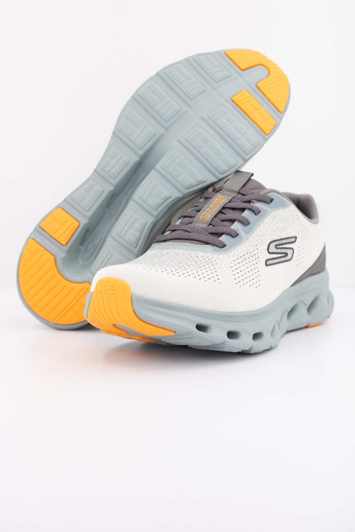SKECHERS GO WALK GLIDE STEP . en color GRIS (5)