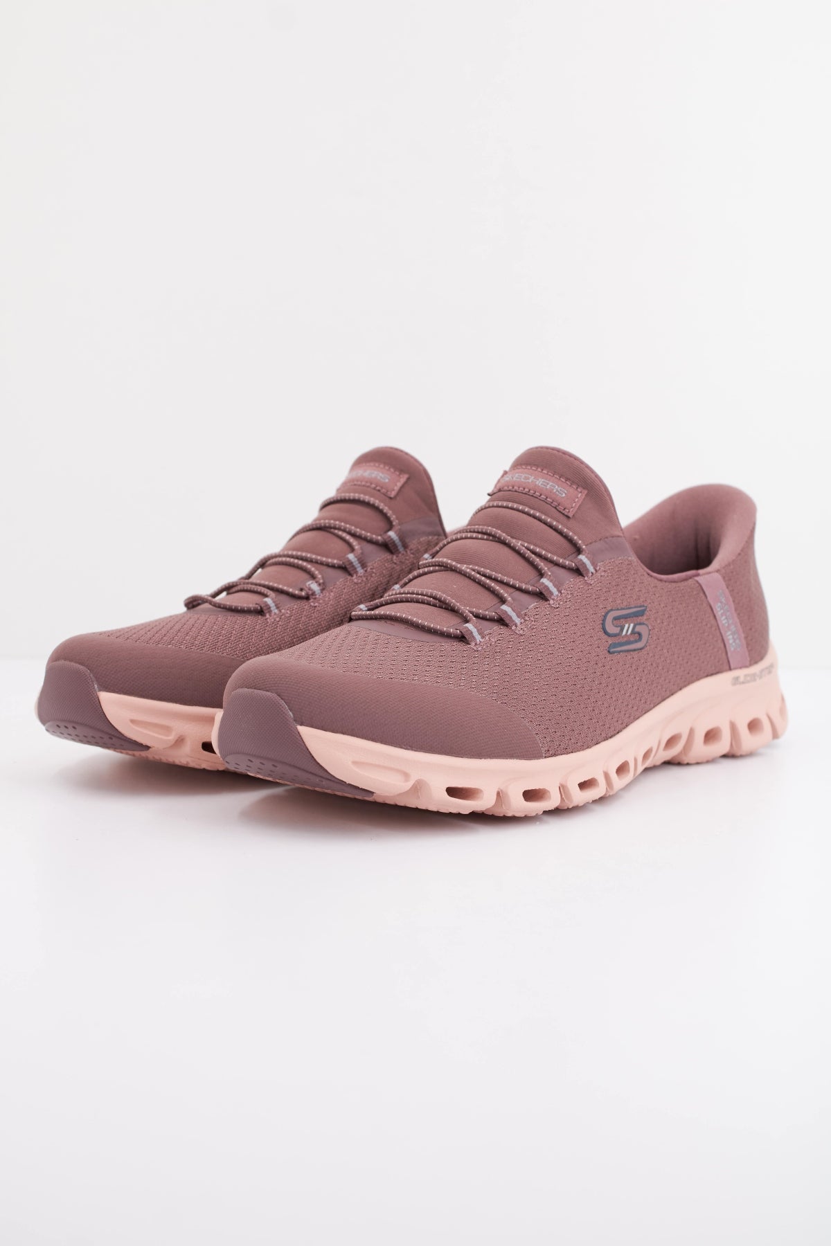 SKECHERS SLIP-INS GLIDE STEP VIBEY en color BURDEOS (2)