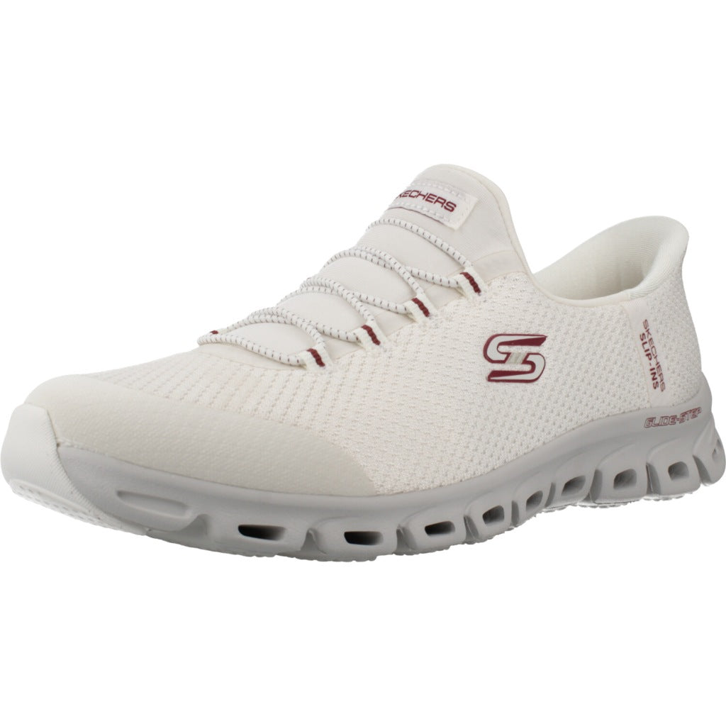 SKECHERS SLIP-INS GLIDE STEP VIBEY en color BLANCO (1)