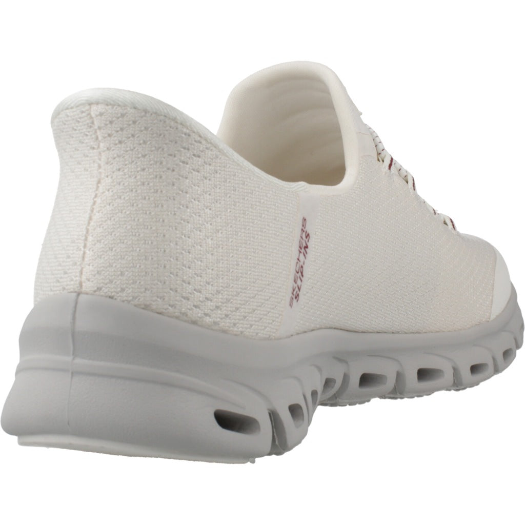 SKECHERS SLIP-INS GLIDE STEP VIBEY en color BLANCO (3)