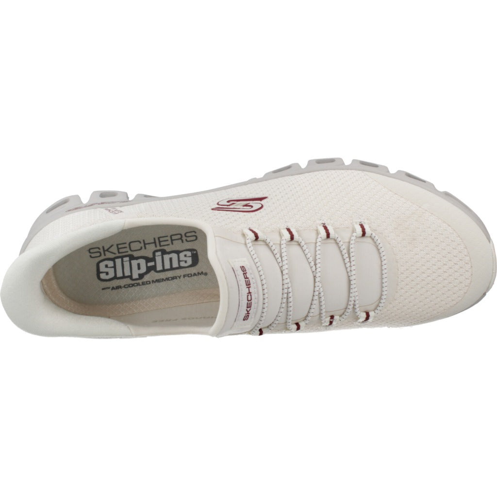 SKECHERS SLIP-INS GLIDE STEP VIBEY en color BLANCO (7)