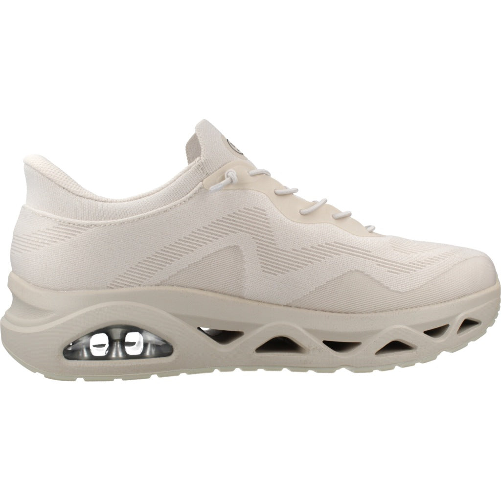 SKECHERS UNO GLIDE STEP AIR en color BEIS (4)