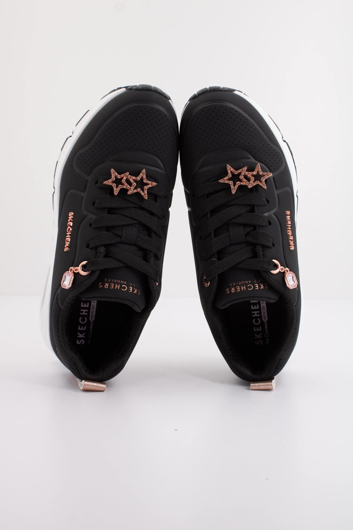 SKECHERS UNO GEN TRENDY JEWELS en color NEGRO (3)