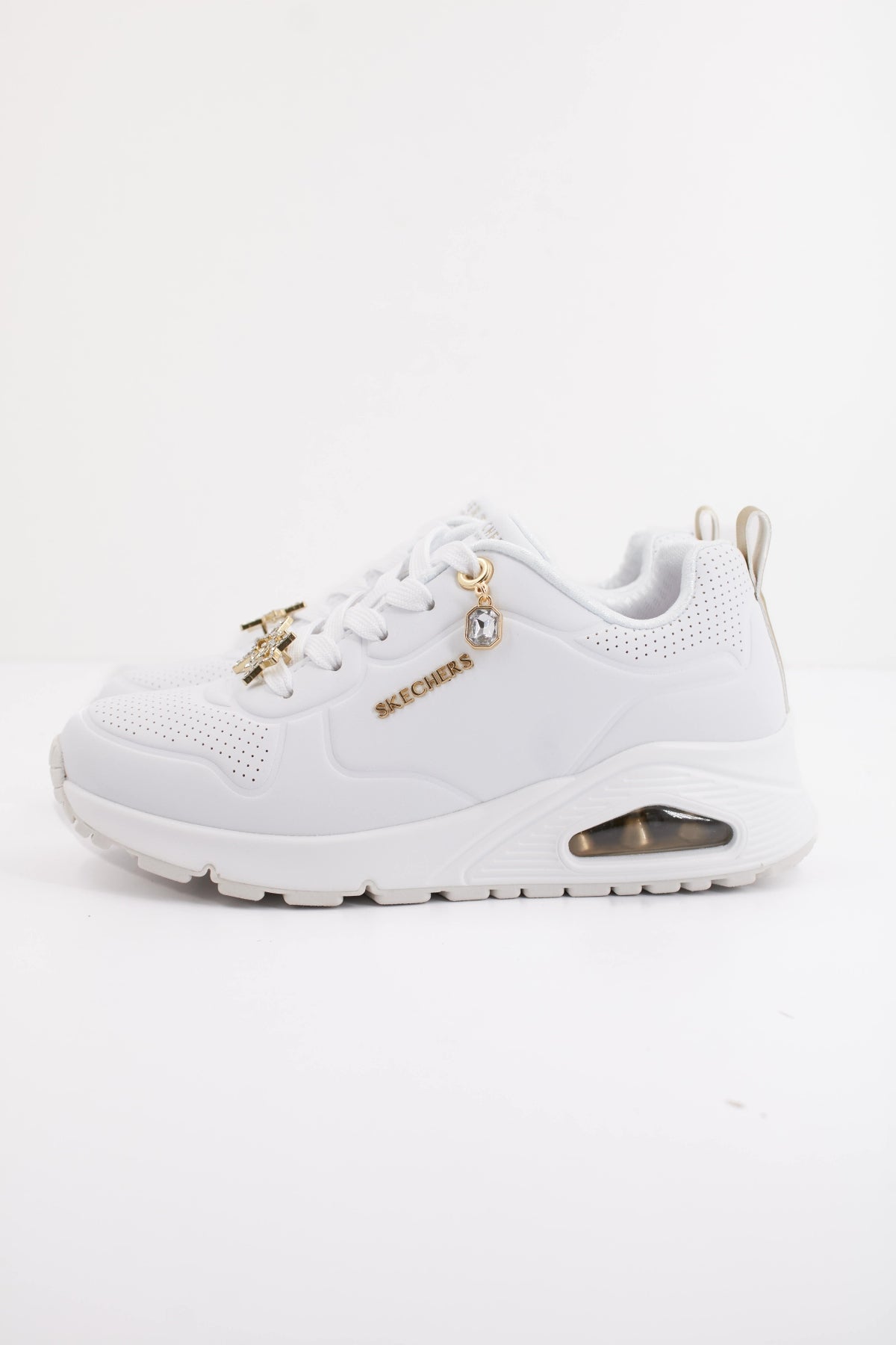 SKECHERS UNO GEN TRENDY JEWELS en color BLANCO (1)