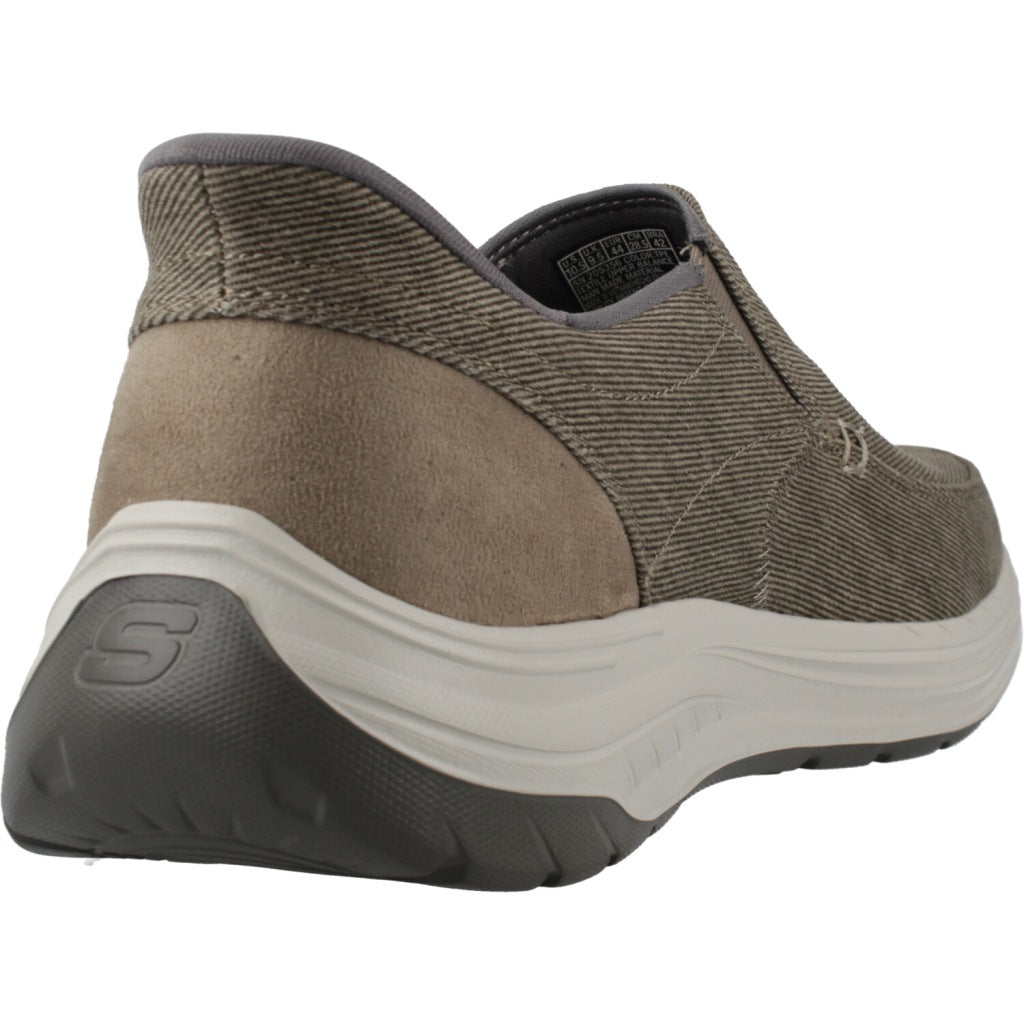 SKECHERS SLIP-INS DECKLAN GULLIVER en color MARRON (3)
