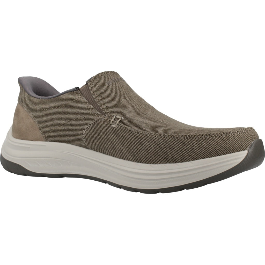 SKECHERS SLIP-INS DECKLAN GULLIVER en color MARRON (5)